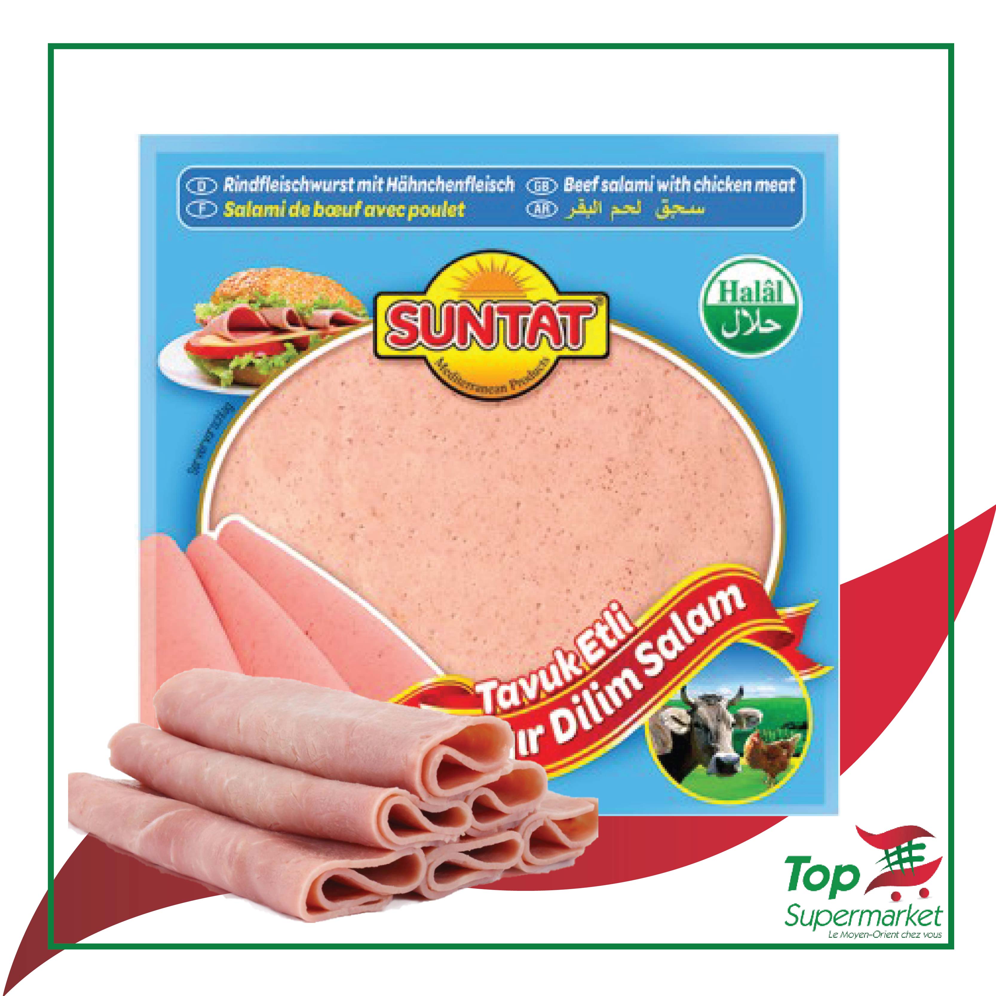 Suntat salami de boeuf 200gr HALAL